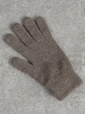 The Cashmere Gloves - Dark Taupe