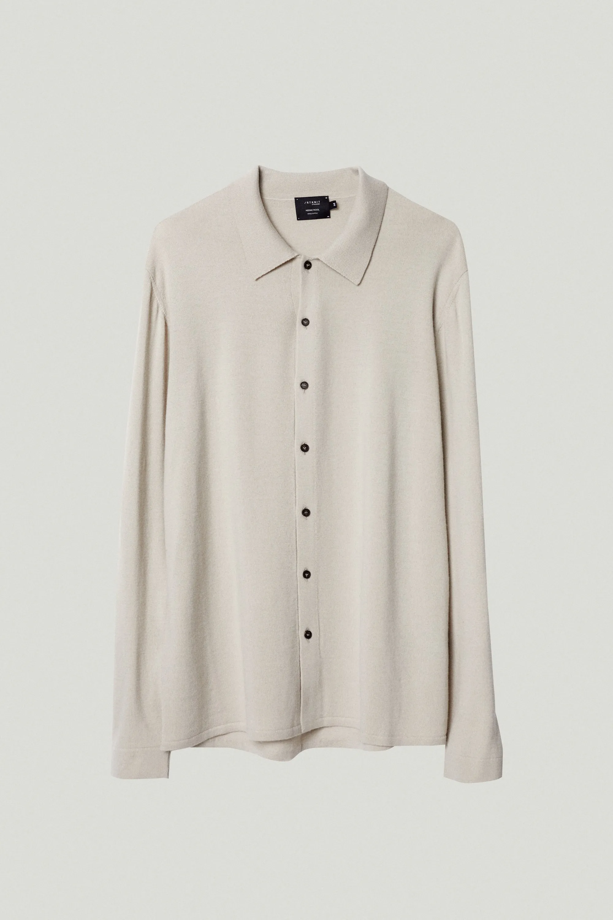 The Merino Wool Knit Shirt