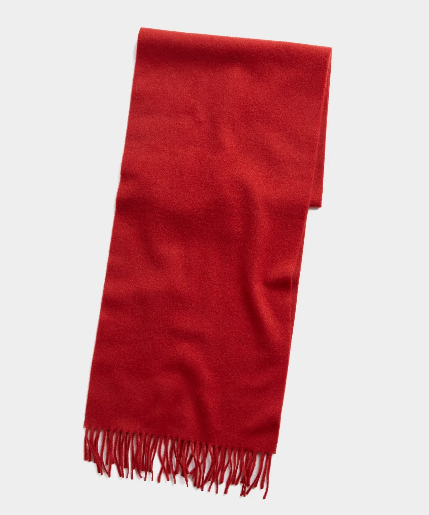 Todd Snyder x Joshua Ellis Cashmere Scarf in Red