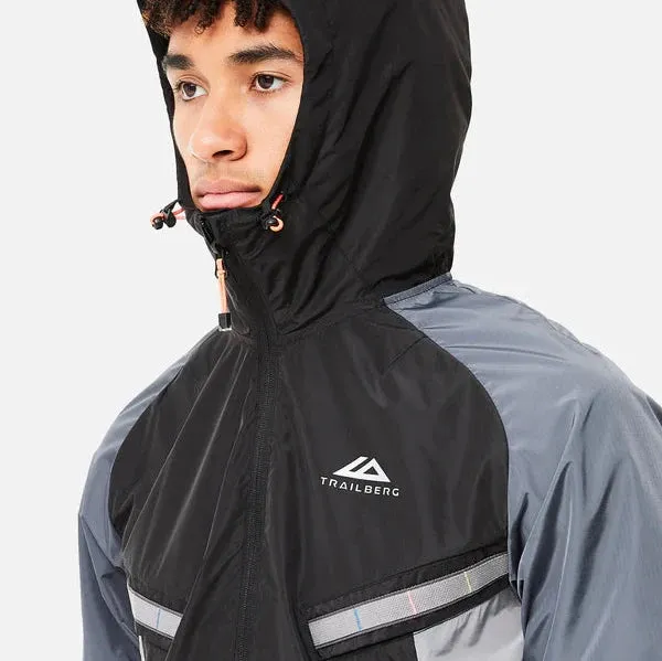 Trailberg Triathlon 3.0 Windbreaker Jacket - Black / Grey