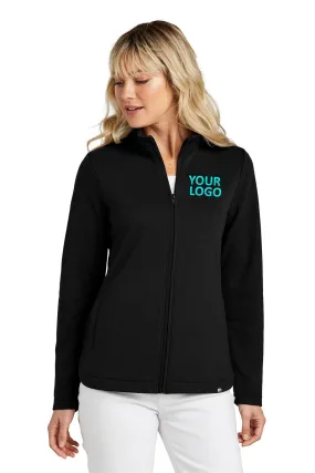 TravisMathew Ladies Coveside Custom Zip Sweatshirts, Black