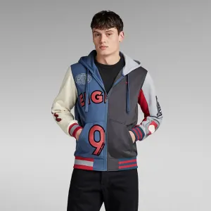 Varsity Hdd Zip Thru SW L/S - GD24702A971G178