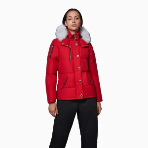 Women's 3Q Zip-Up Fur Jacket